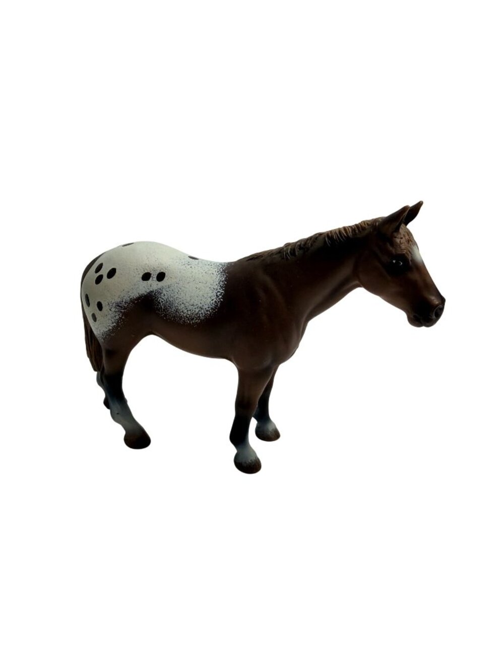 Retired Schleich Germany 2002 Brown White Appaloosa Horse Figurine 4.75"
